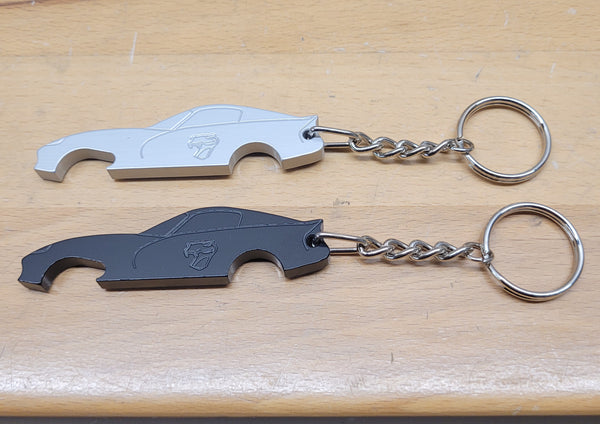 Dodge Viper Gen 2 GTS Bottle Opener Keychain Black or Silver