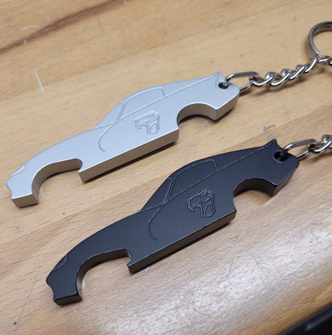 Dodge Viper Gen 2 GTS Bottle Opener Keychain Black or Silver