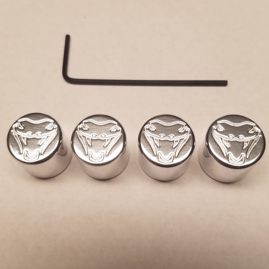 Fangs Logo Valve Stem Caps