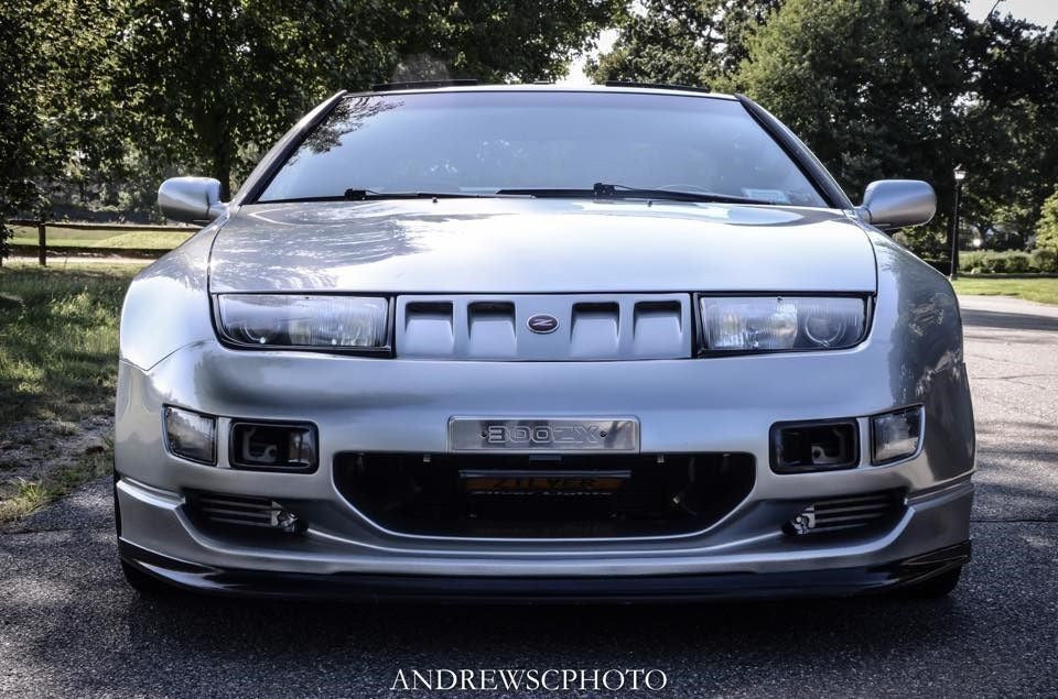 Billet 90-96 300ZX Logo 99 Jspec Bumper License Plate Cover Z32