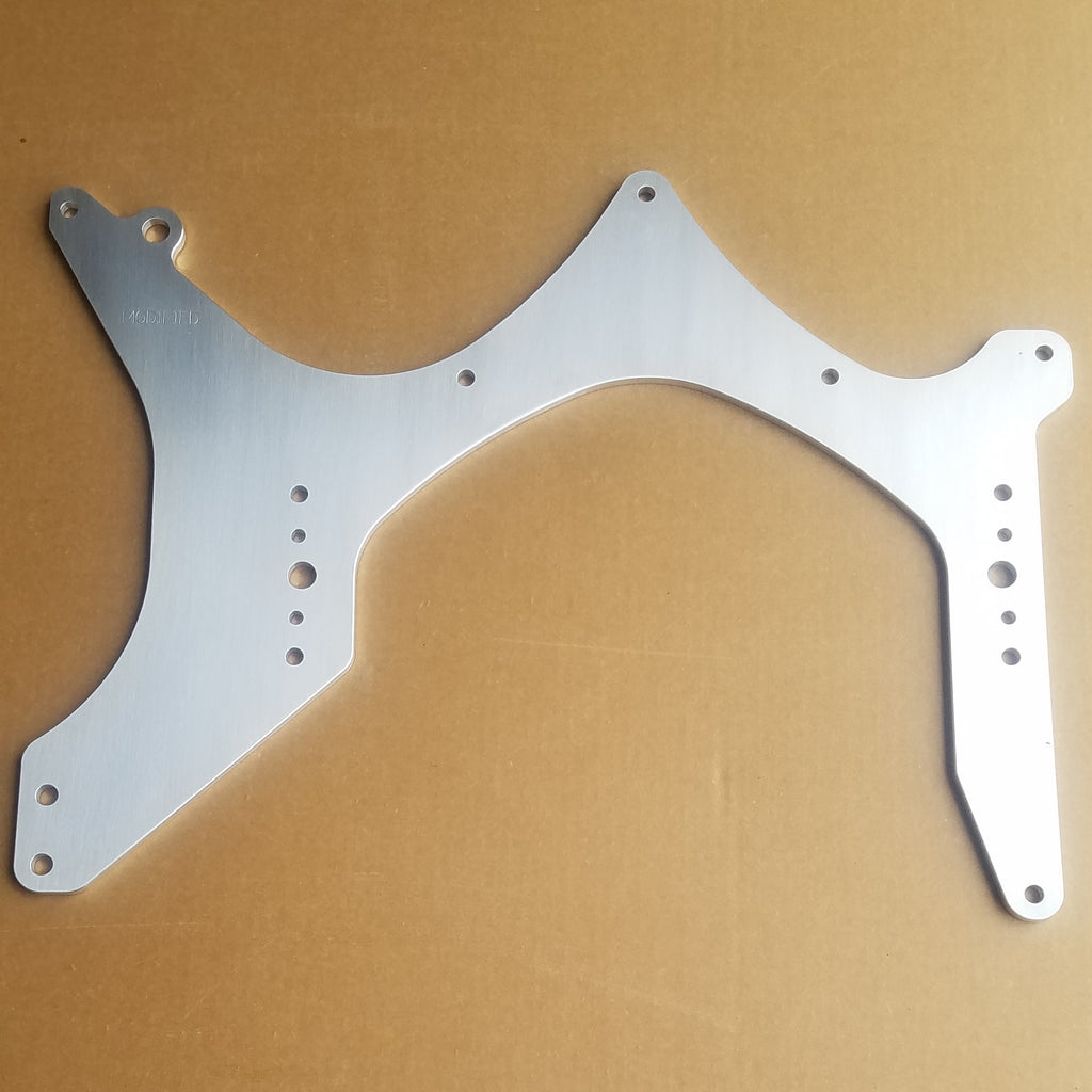Engine Mod Plate Asphalt Modified Rear Engine Plate - Modified Style – Ztek Manufacturing