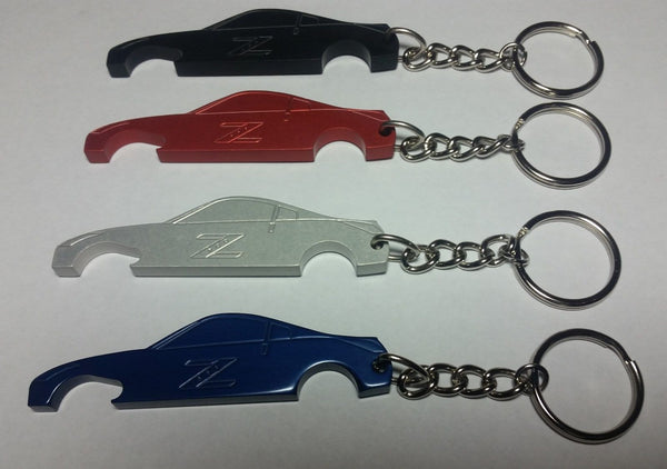 Billet 03-08 350Z style Key Chain Bottle Opener Z Car Keychain Z33