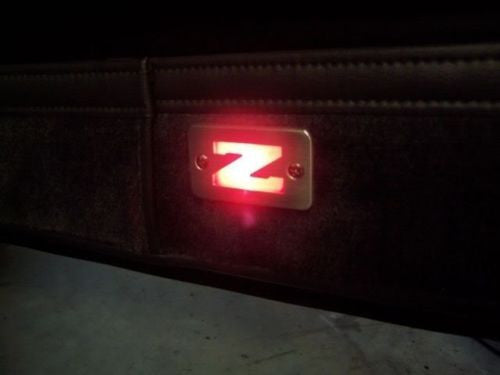 Set of 2 84-89 300ZX Billet Z Logo Door Light Lenses Choice Z31 or Classic Logo