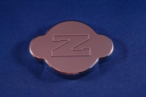 Polished Billet 1984-1989 300ZX Z Logo Radiator Cap Cover Z31 1985 1986 1987